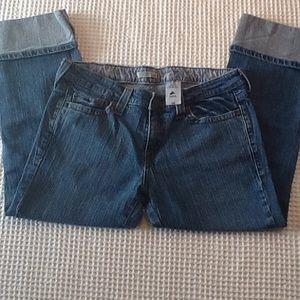 Levi's Cuffed Ankle Jeans